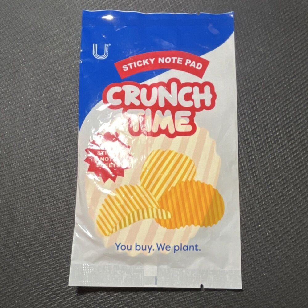 U Style Crunch Time Sticky Note Pad